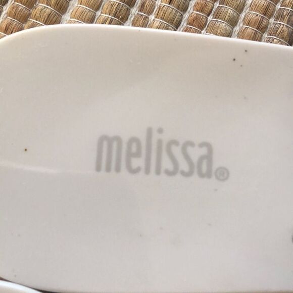 Melissa Silver star bow jelly sandals size 9 - Picture 2 of 8